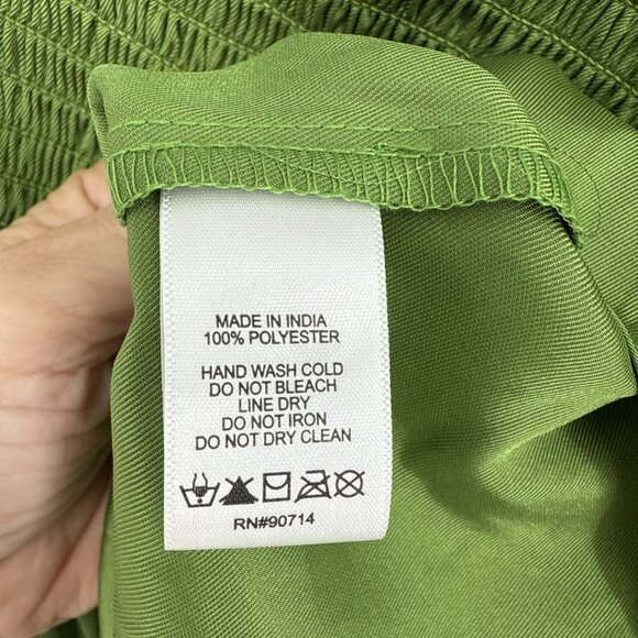 1. State Womens Size 10 Green Boho Beaded Cut-Out Halter A-Line Midi Dress NWT - Picture 13 of 14